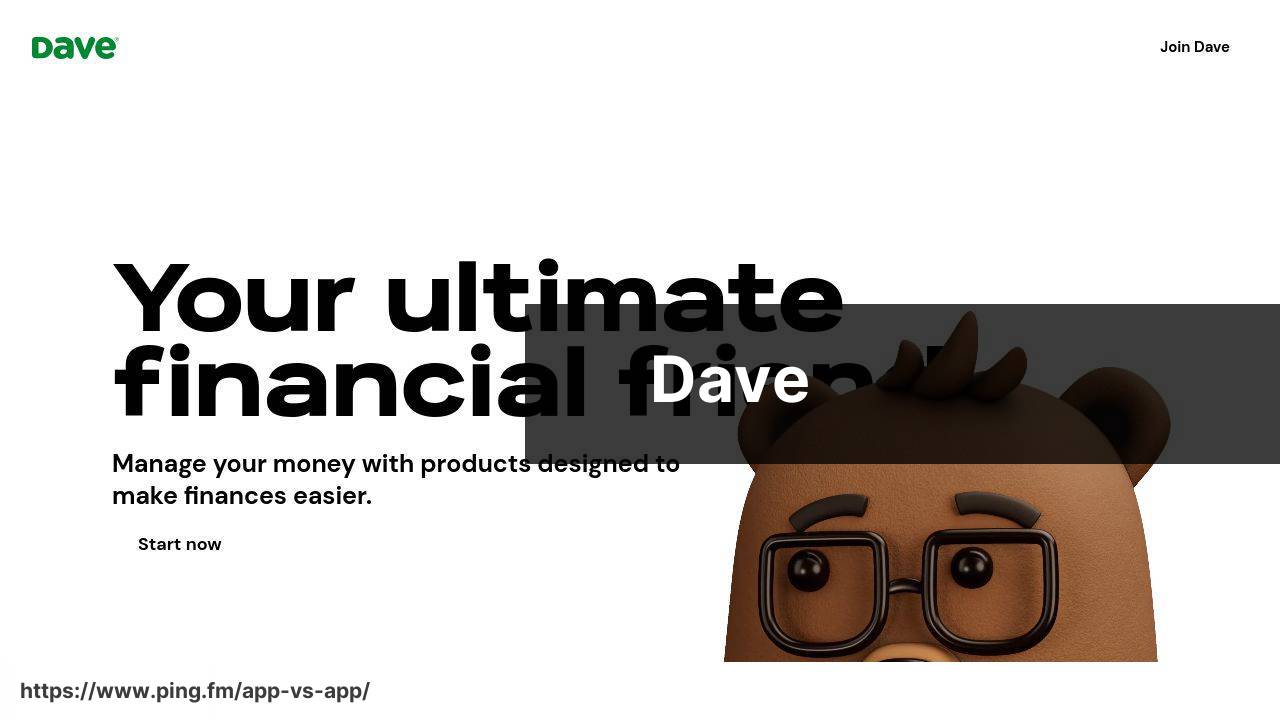 Dave screenshot