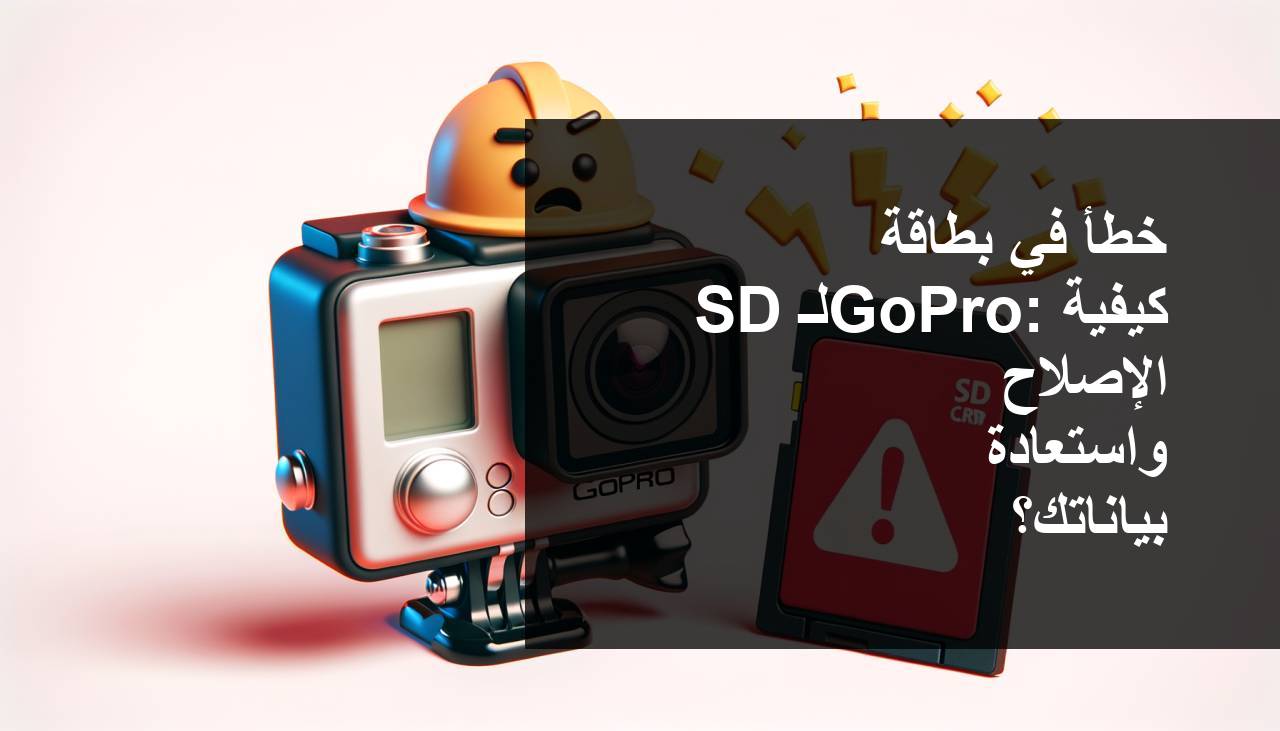 خطأ بطاقة SD في GoPro: كيف يمكن إصلاحه واسترداد بياناتك؟
