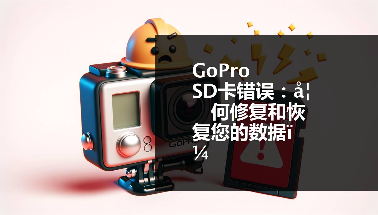 GoPro SD卡错误：如何修复并恢复数据？