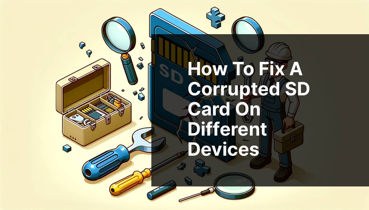 How to Fix a Corrupted SD Card on Different Devices