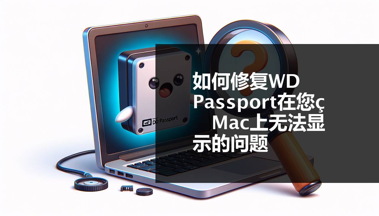 如何修复在 Mac 上未显示的 WD Passport