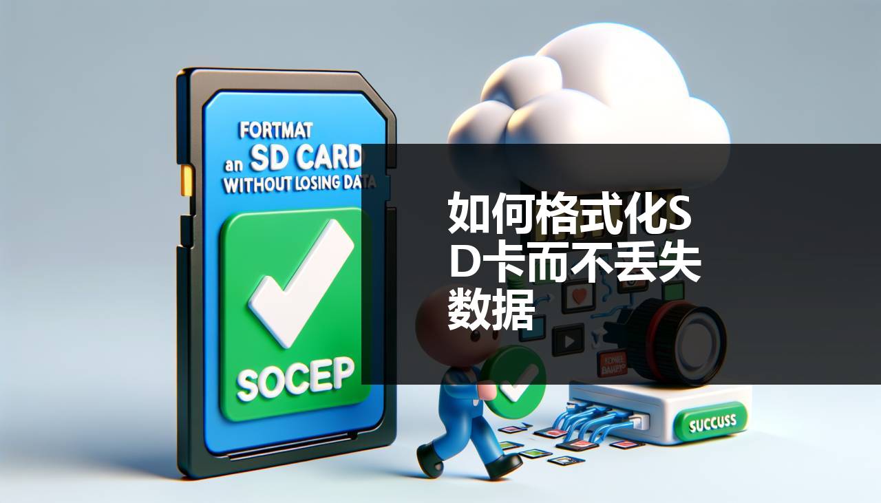 如何格式化SD卡而不丢失数据