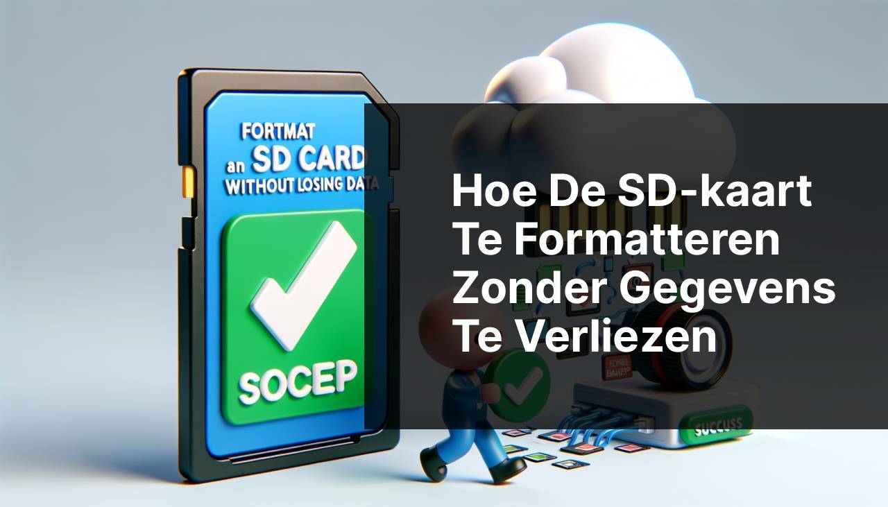 Hoe een SD-kaart formatteren zonder gegevens te verliezen