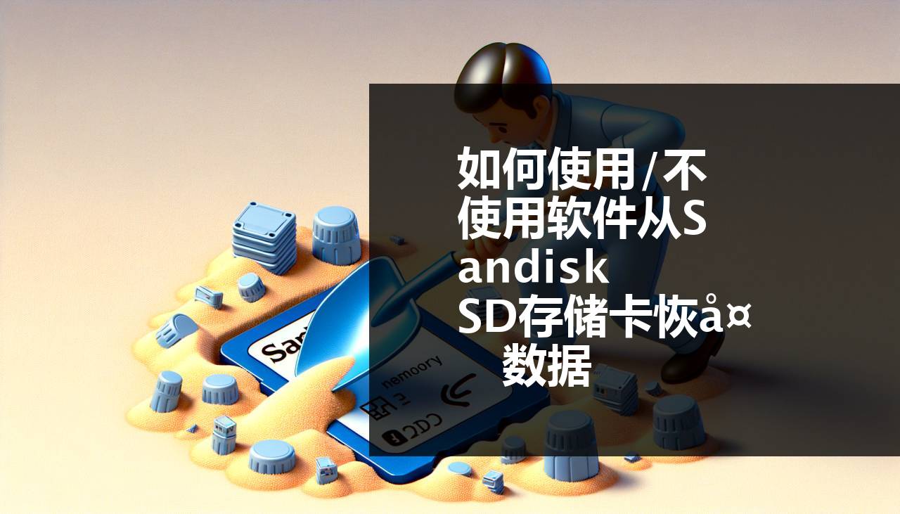 如何使用/不使用软件恢复Sandisk SD卡中的数据