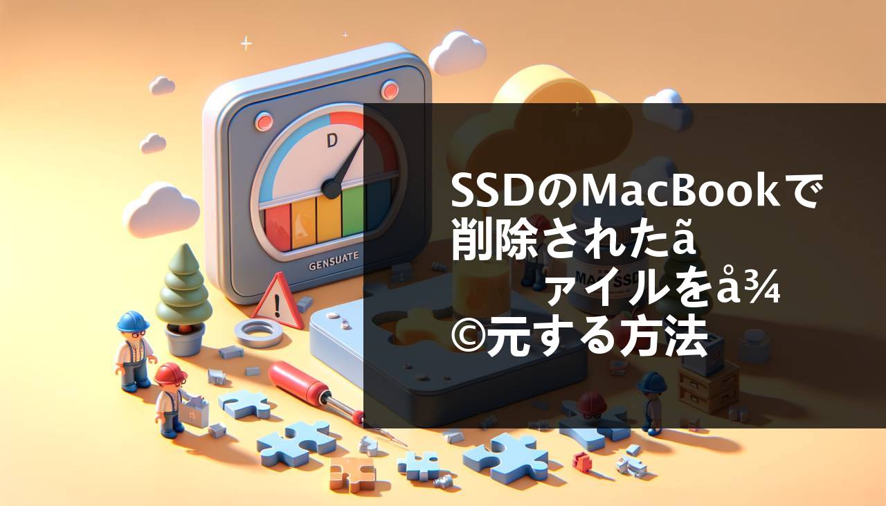 MacBookのSSDから削除したファイルを復元する方法