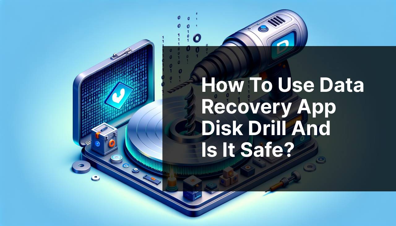 How to use data recovery app Disk Drill and is it safe?