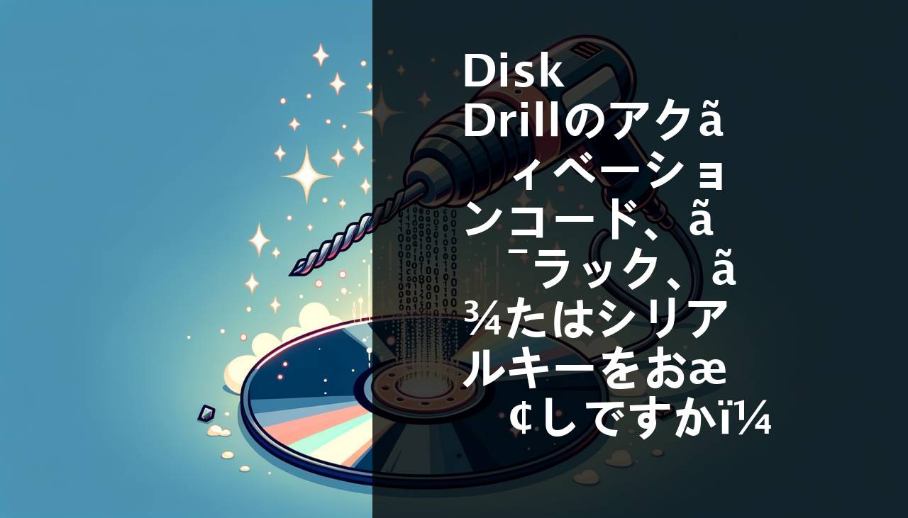 Disk Drillのアクティベーションコード、クラック、シリアルキーを探していますか？