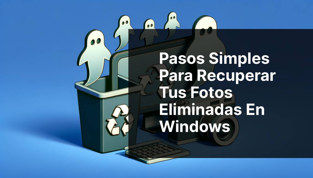 Pasos sencillos para recuperar tus fotos eliminadas en Windows