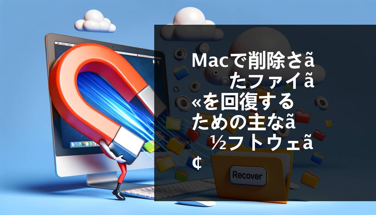 Macで削除したファイルを復元するトップソフトウェア