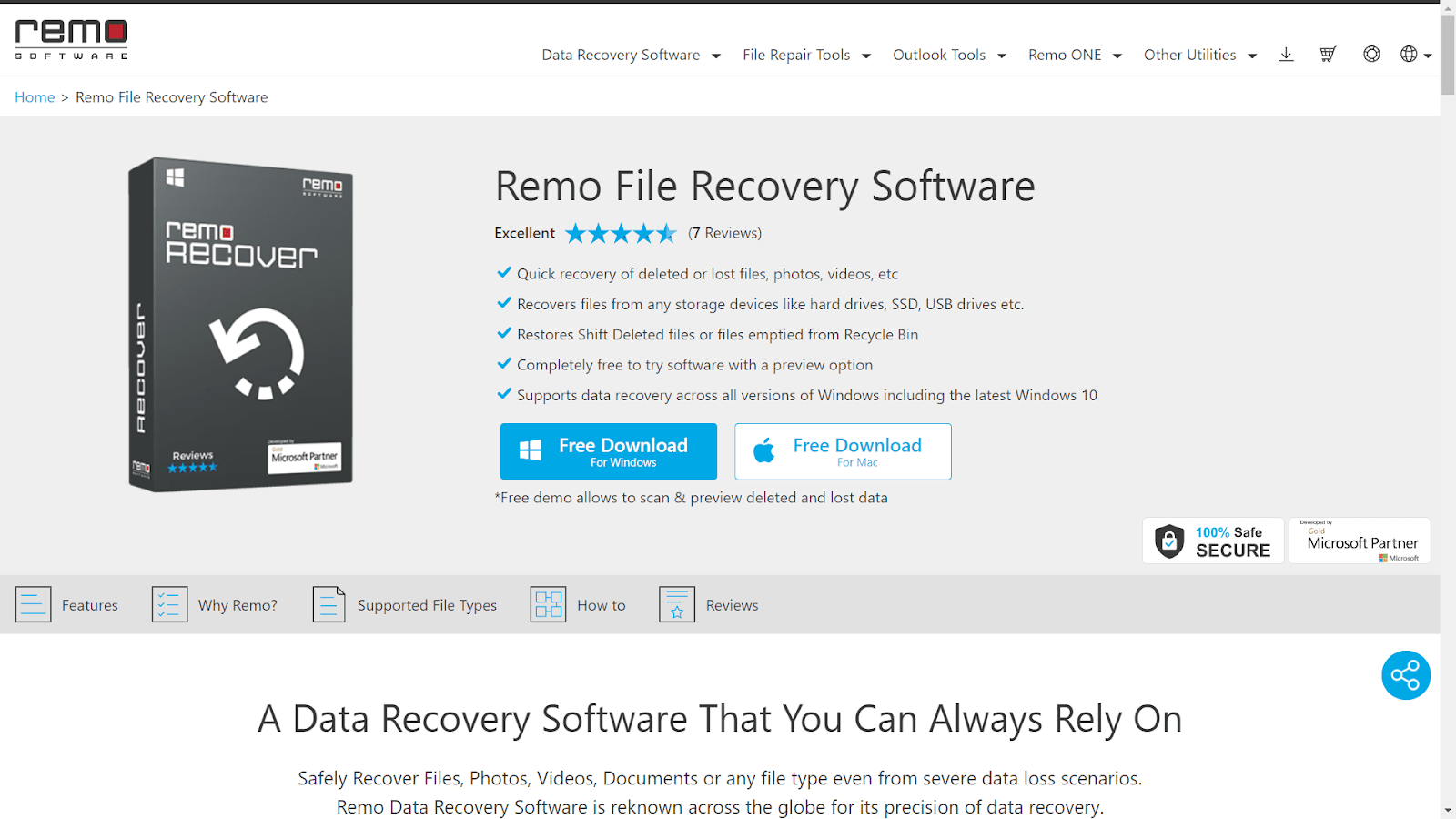 Remo Recover