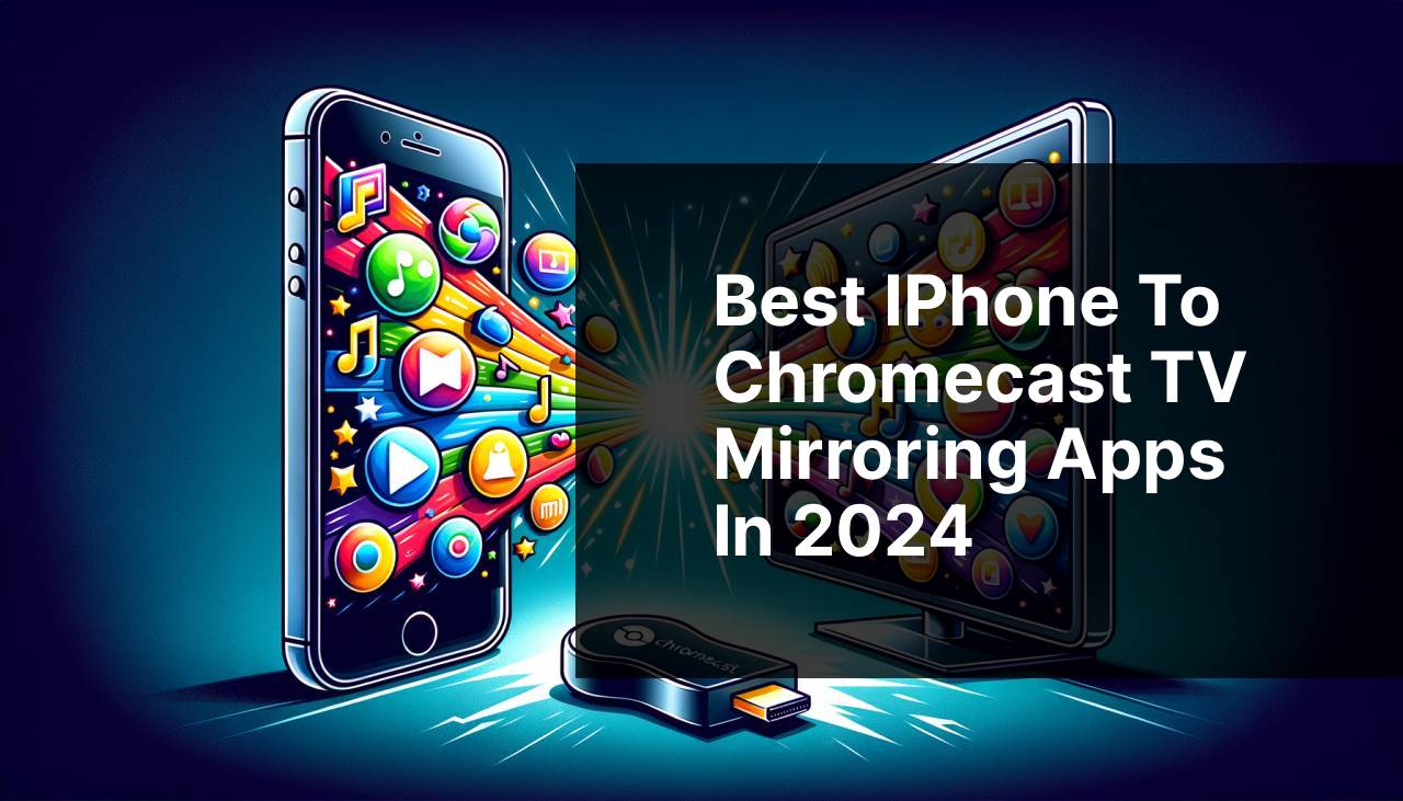Best iPhone to Chromecast TV Mirroring Apps in 2024 