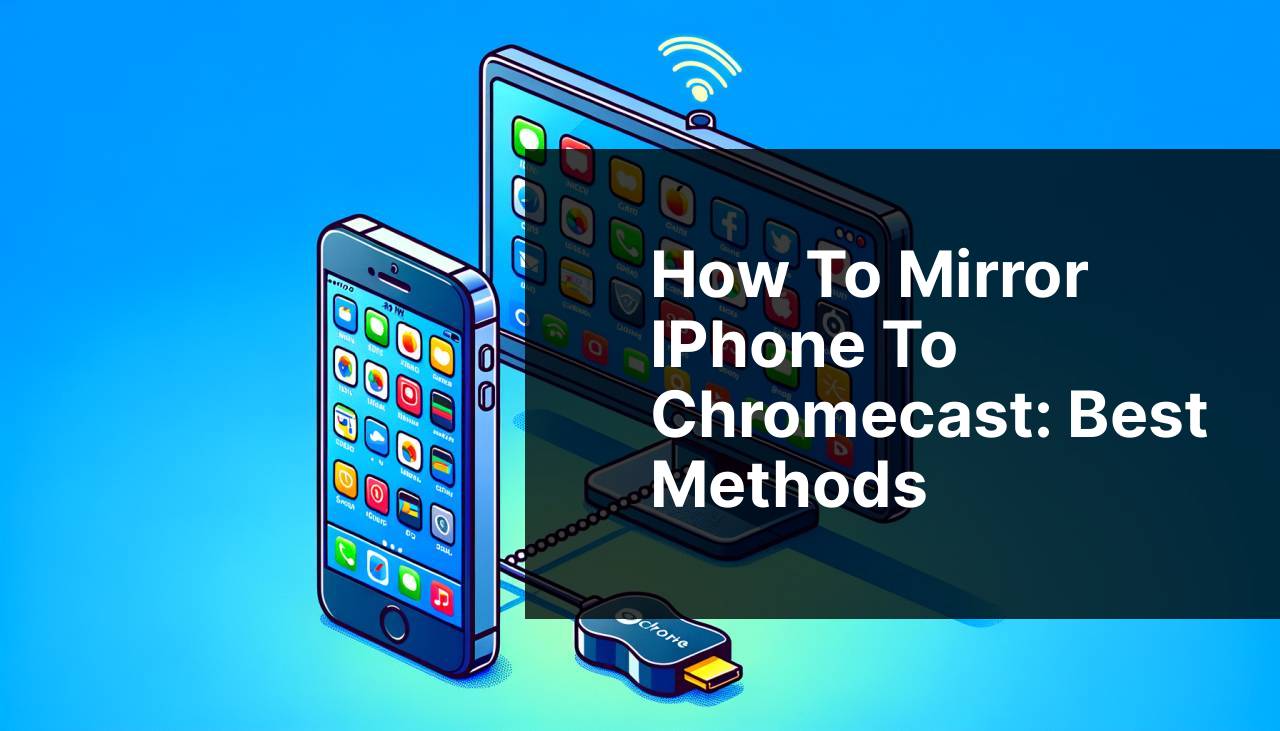 How to Mirror iPhone to Chromecast: Best Methods