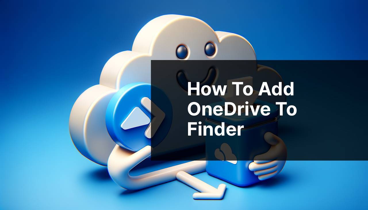 How to add OneDrive to Finder