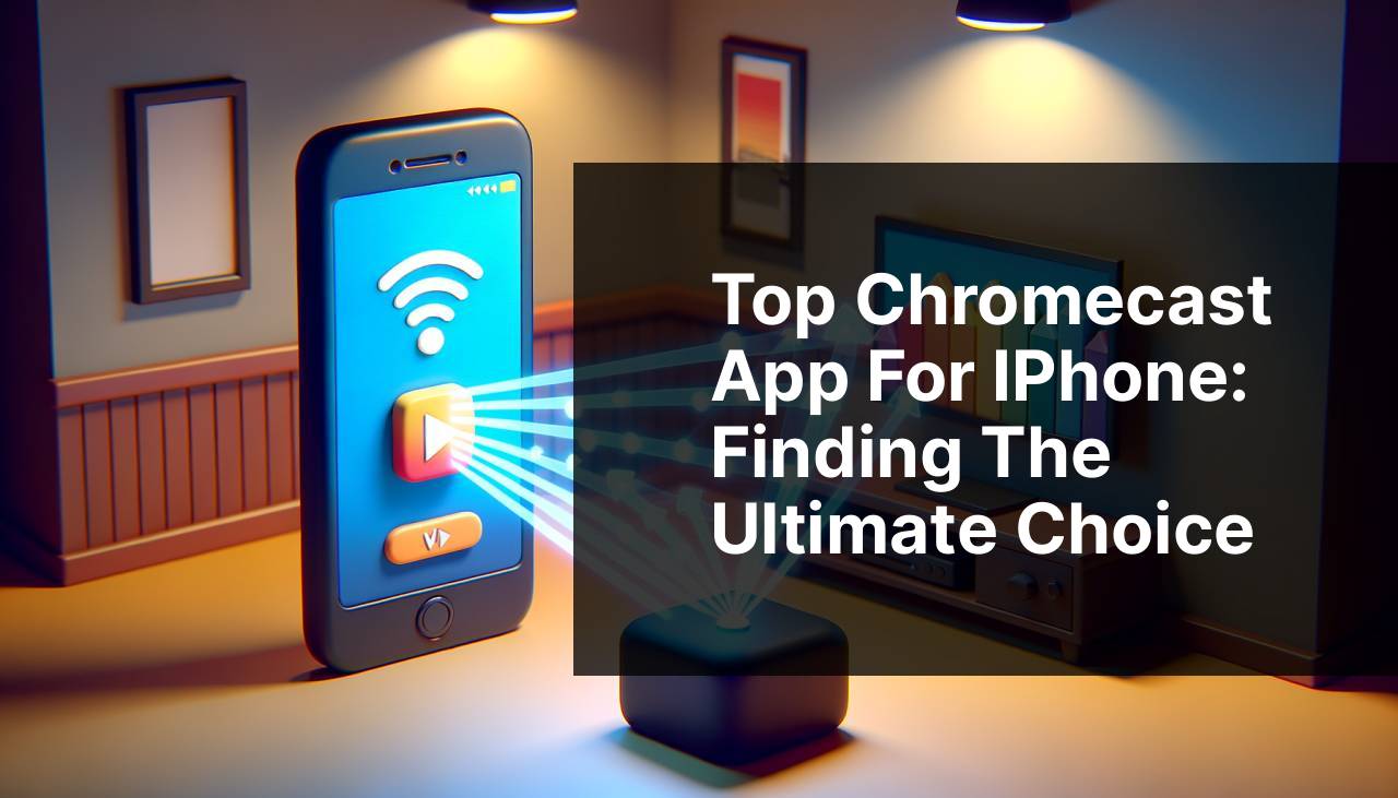 Top Chromecast App for iPhone: Finding the Ultimate Choice