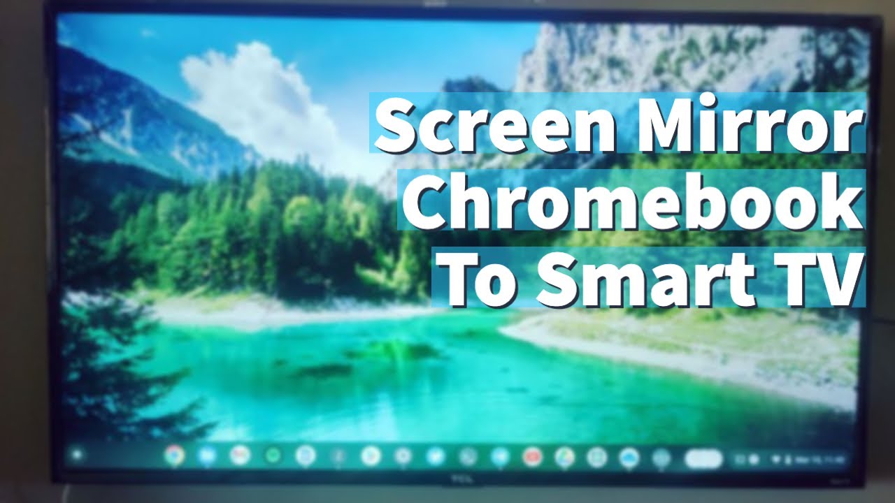 Schermspiegeling van uw Chromebook naar Smart TV-gids