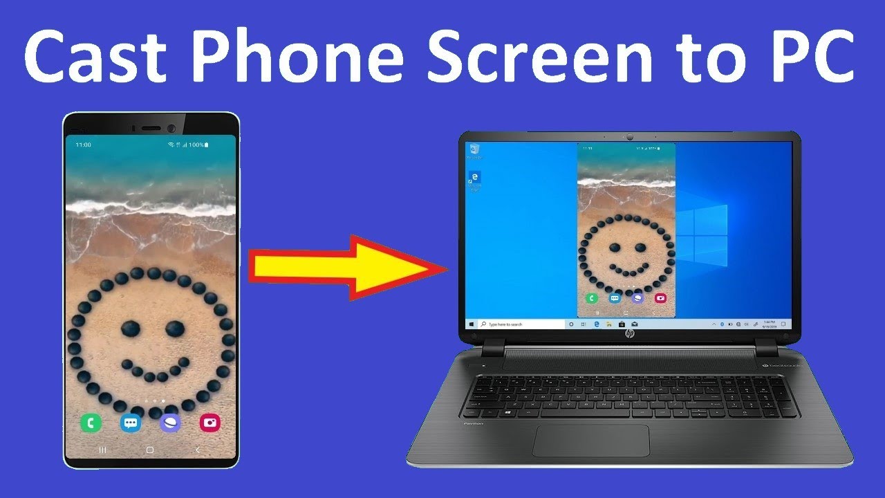 Guía para reflejar la pantalla de un teléfono Android en un PC con Windows