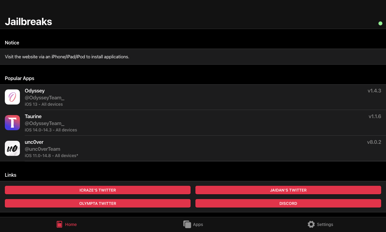 Jailbreaks.app Jailbreaks.app