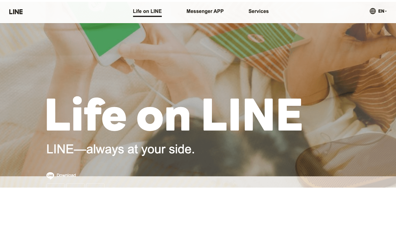 LINE｜always at your side.