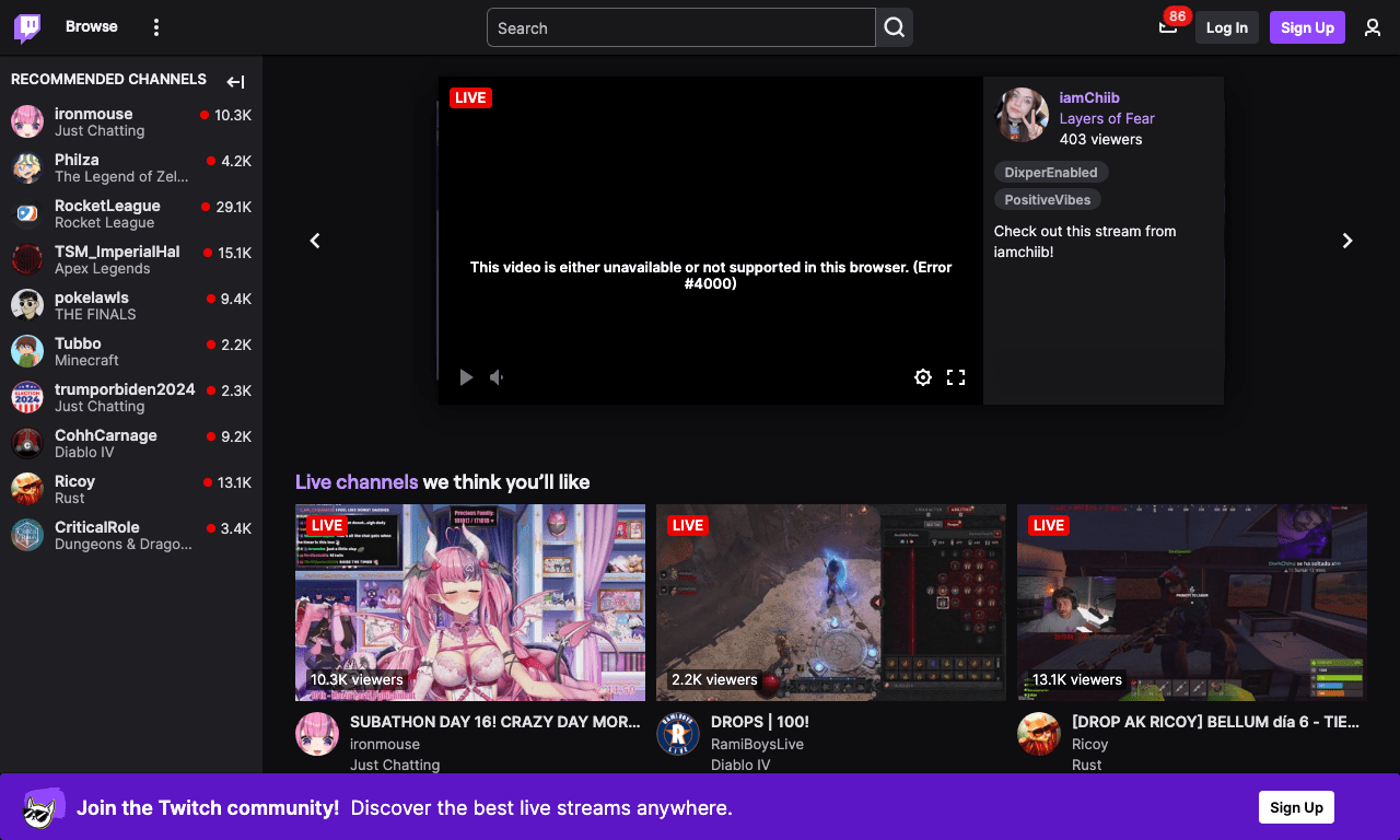 Twitch Twitch